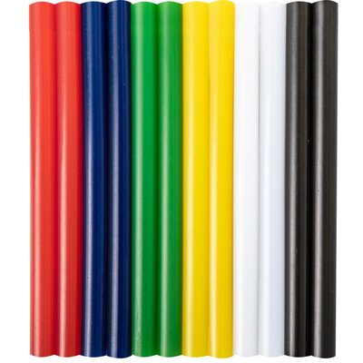 Proline Klej w laskach kolor, 8mm, szt.12*100mm,karta