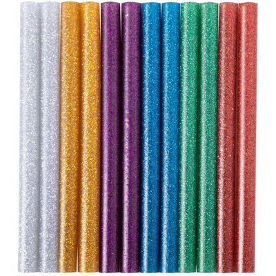 Proline Klej w laskach brokat, 11mm, szt.12*200mm,karta