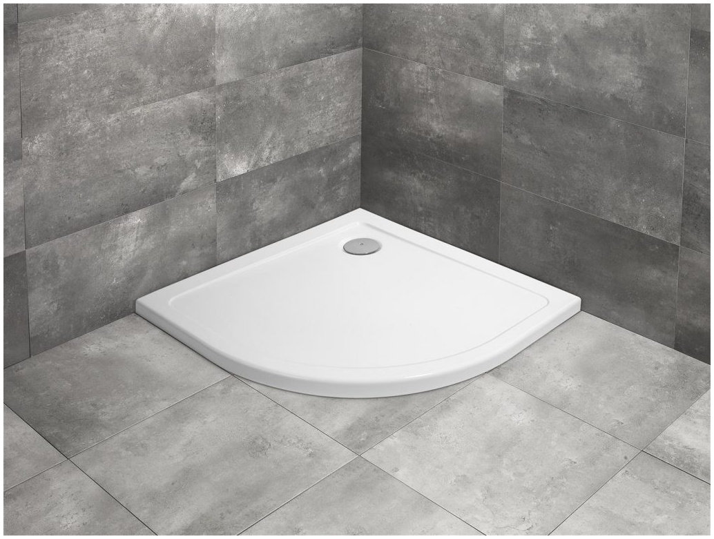 Radaway Doros Plus A półokrągły 80x80 SDRPA8080-01