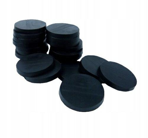 Green Stuff World: Plastikowe Podstawki  - Okrągłe 25Mm Czarne