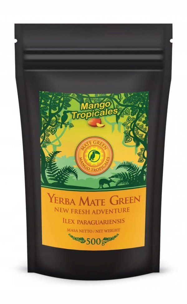 Mate Green Yerba Mate Mango Tropicales 500 g