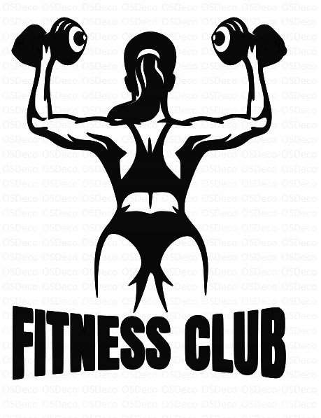 Hit! Dekoracja Ścienna 3D Do Siłowni Fitness N102