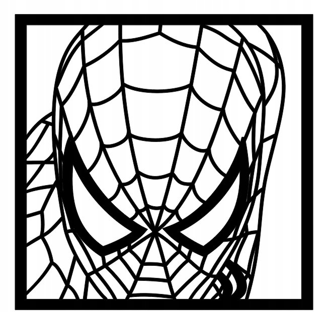 Dekoracja Ścienna Nowoczesny Obraz Spiderman D105