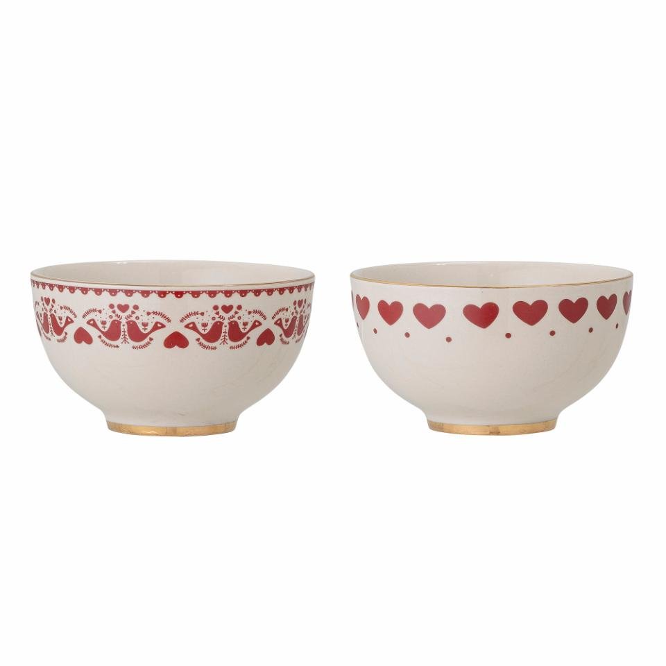 Bloomingville Miski Jolly czerwone 2 szt. 82051527