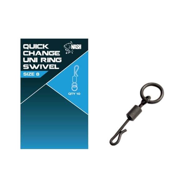Nash Krętlik Nash Quick Change Uni Rig Swivel Rozm