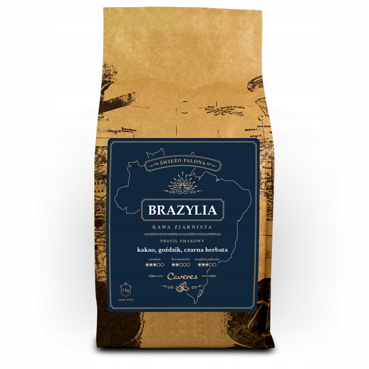Brazylia 50/50 - Kawa Ziarnista 1kg