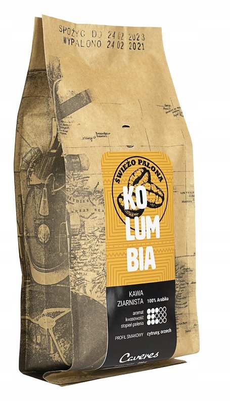 Kolumbia - Kawa Ziarnista 250G