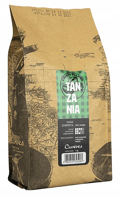 Tanzania - Kawa Ziarnista 1Kg