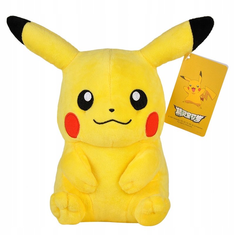 MASKOTKA POKEMON GO ZABAWKA PLUSZAK PIKACHU 25 cm