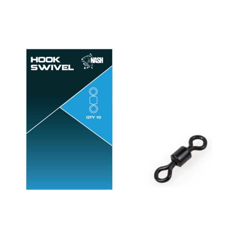 Nash Hook Bead Swivels 10szt mikro krętlik