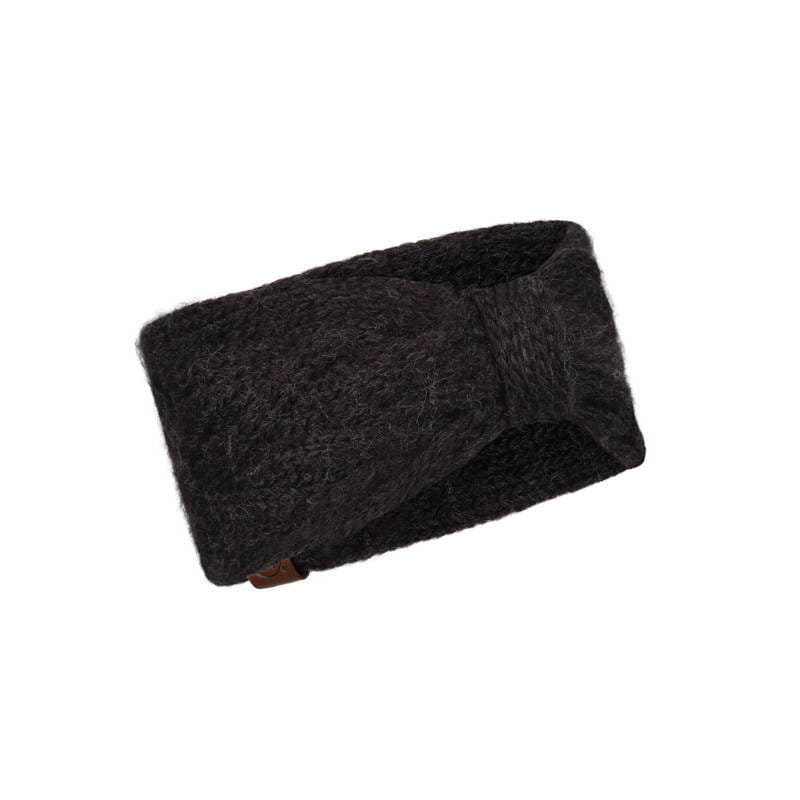 Opaska zimowa Buff Lifestyle Knitted Headband Caryn Graphite
