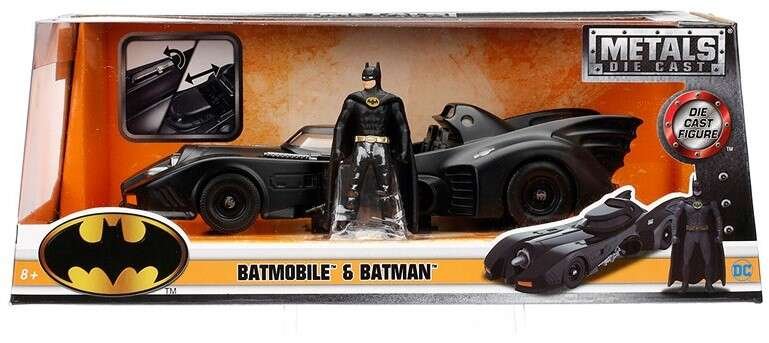 JADA Metal DC Comics Batman BATMOBILE 1/24