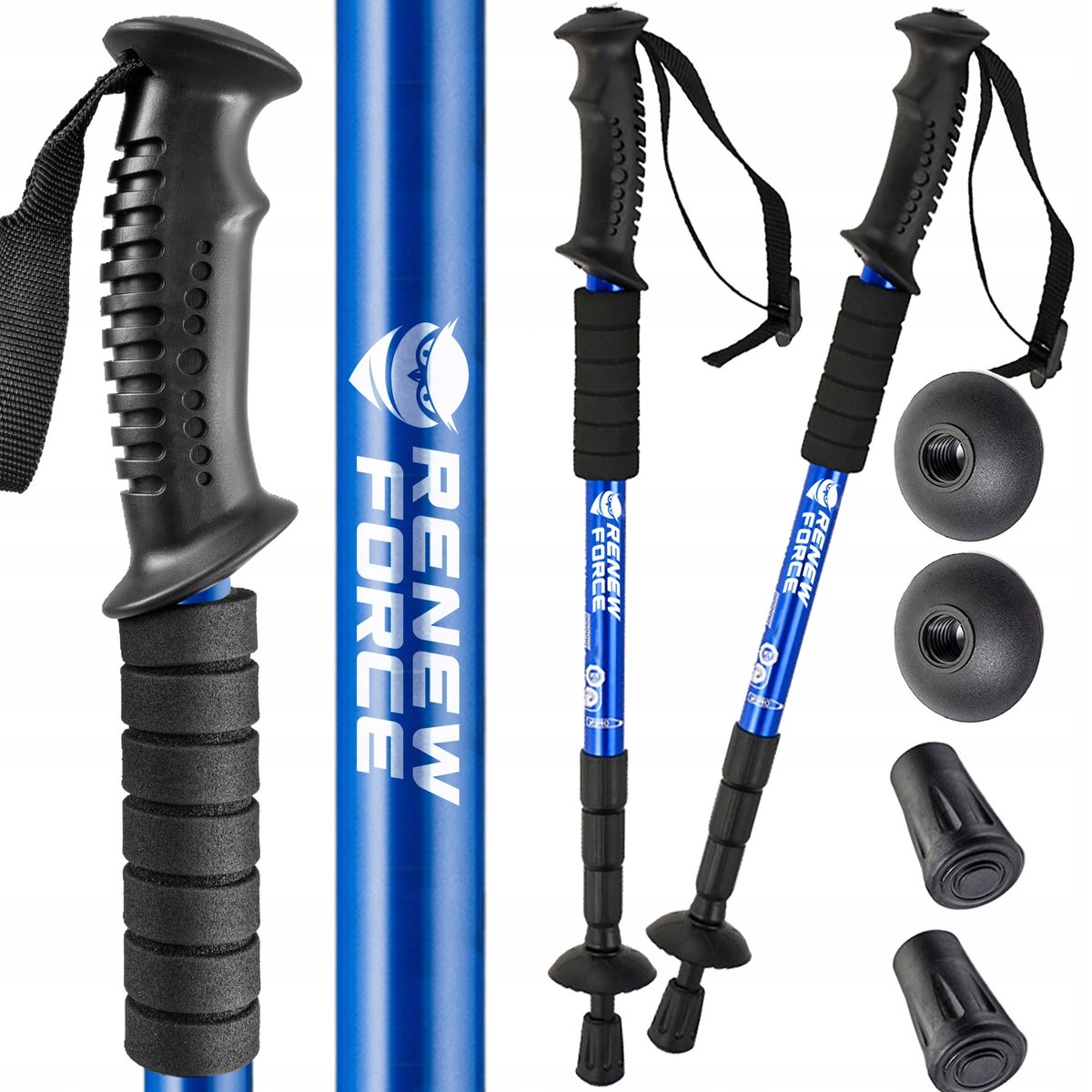KIJKI DO CHODZENIA NORDIC WALKING KIJE TREKKINGOWE GOTA-1 2szt