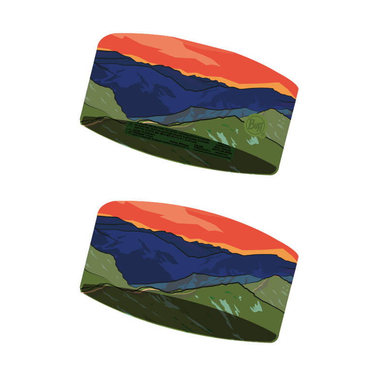 Opaska multifunkcyjna Buff Coolnet UV+ Headband Tatry Panorama