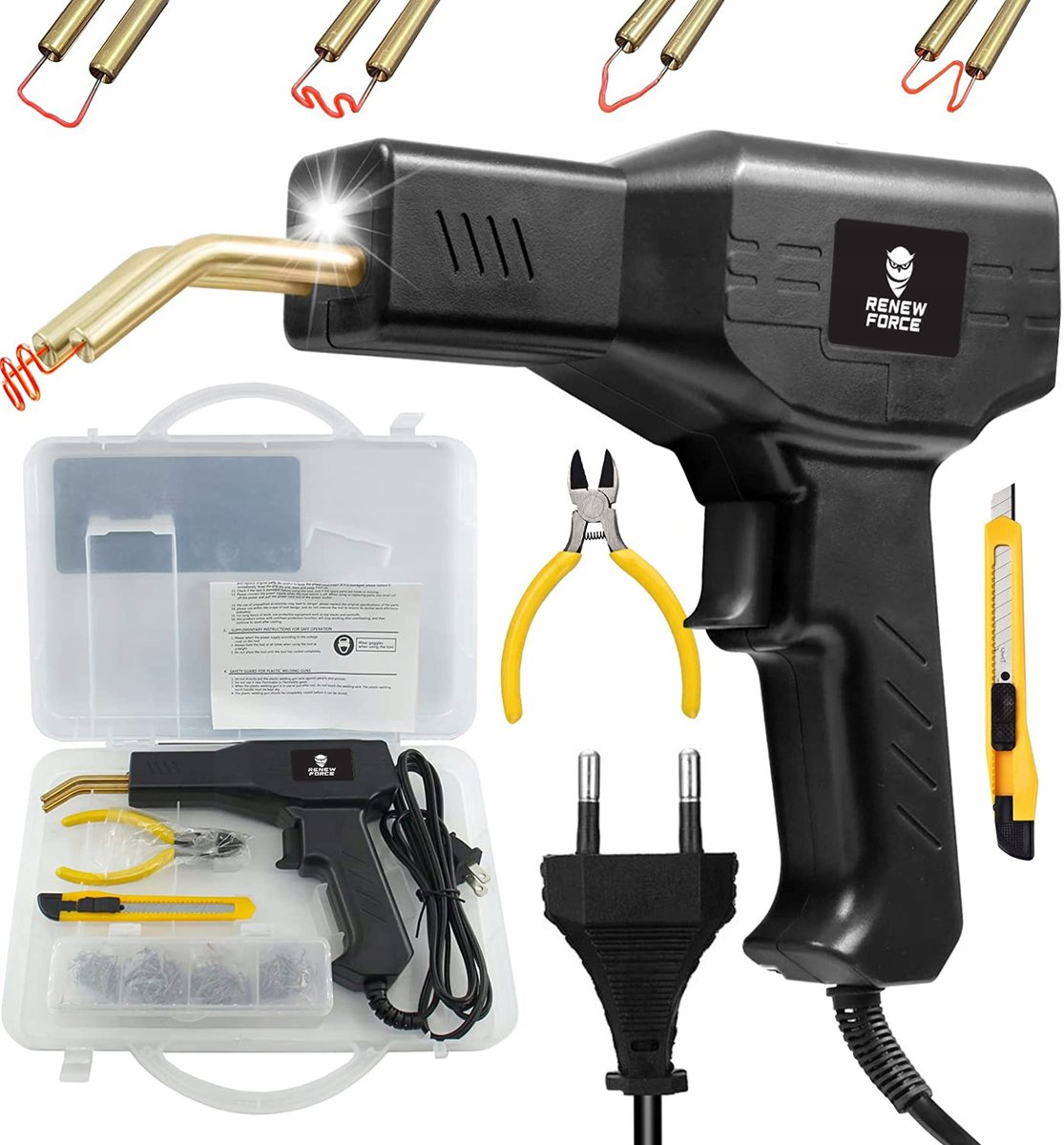 ZSZYWARKA ZGRZEWARKA DO PLASTIKU 50W 400 ZSZYWEK WG-X80