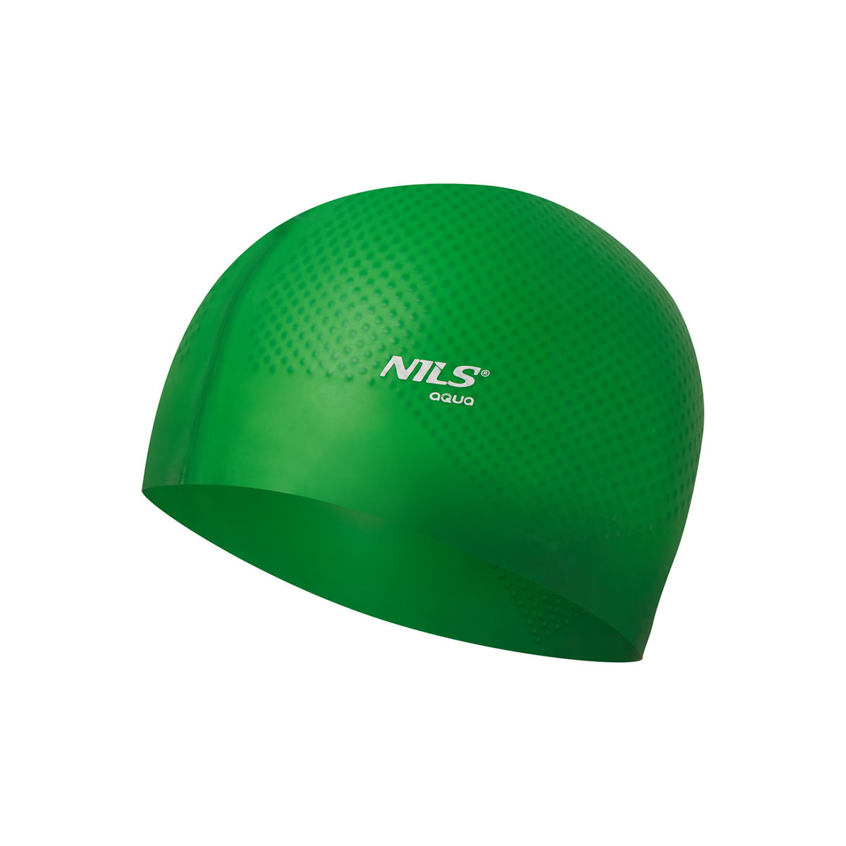 Czepek Silikonowy Nqc Zielony Dots Nils Aqua
