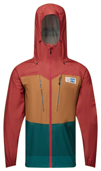 RONHILL Kurtka biegowa męska TECH FORTIFY JACKET Jam/Deep Lagoon