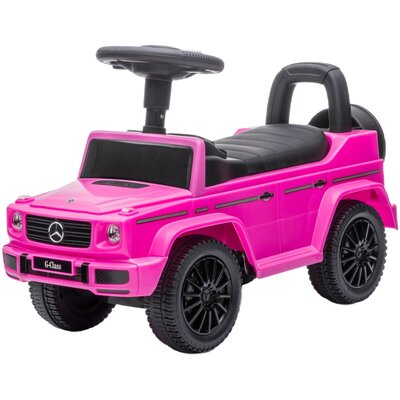 Jeździk Pchacz Chodzik Dla Dzieci Mercedes Benz G350D Różowy