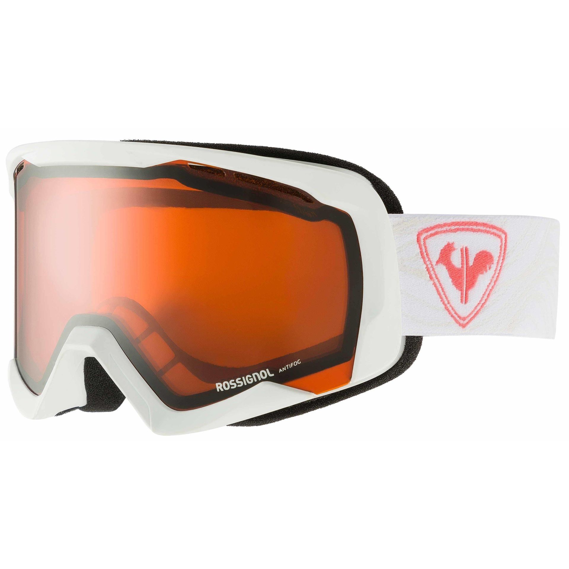 Rossignol Spiral Gogle, white 2020 Gogle narciarskie RKJG405 0000TU