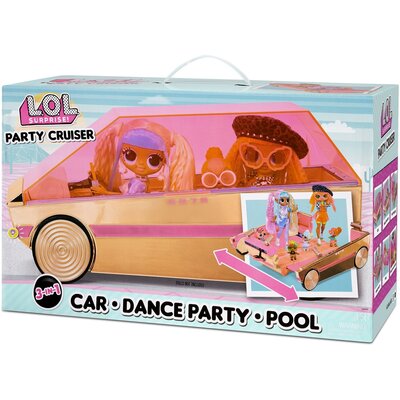 MGA LOL Surprise Samochód Party Cruiser 3w1 118305 118305