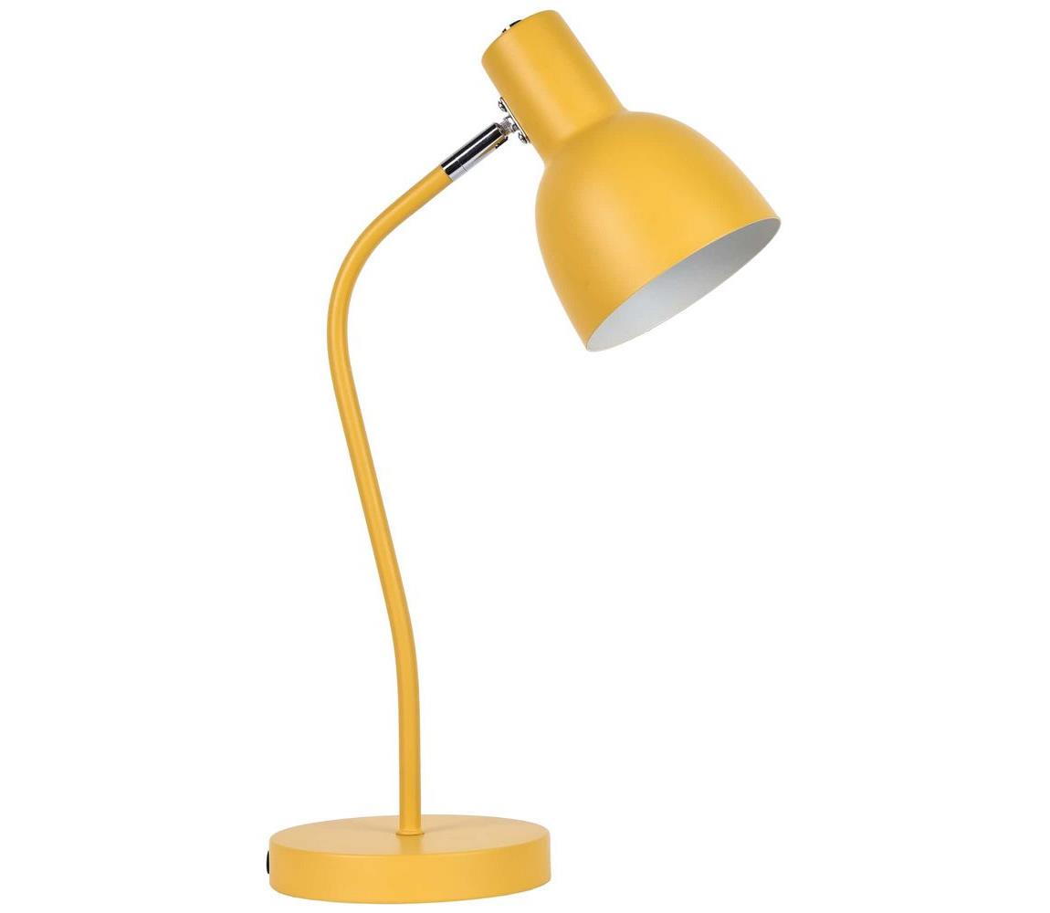 Lampa stołowa MIMI 1xE27/10W/230V żółta