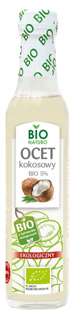 Ocet Kokosowy (z kokosa) BioNaturo Ekologiczny