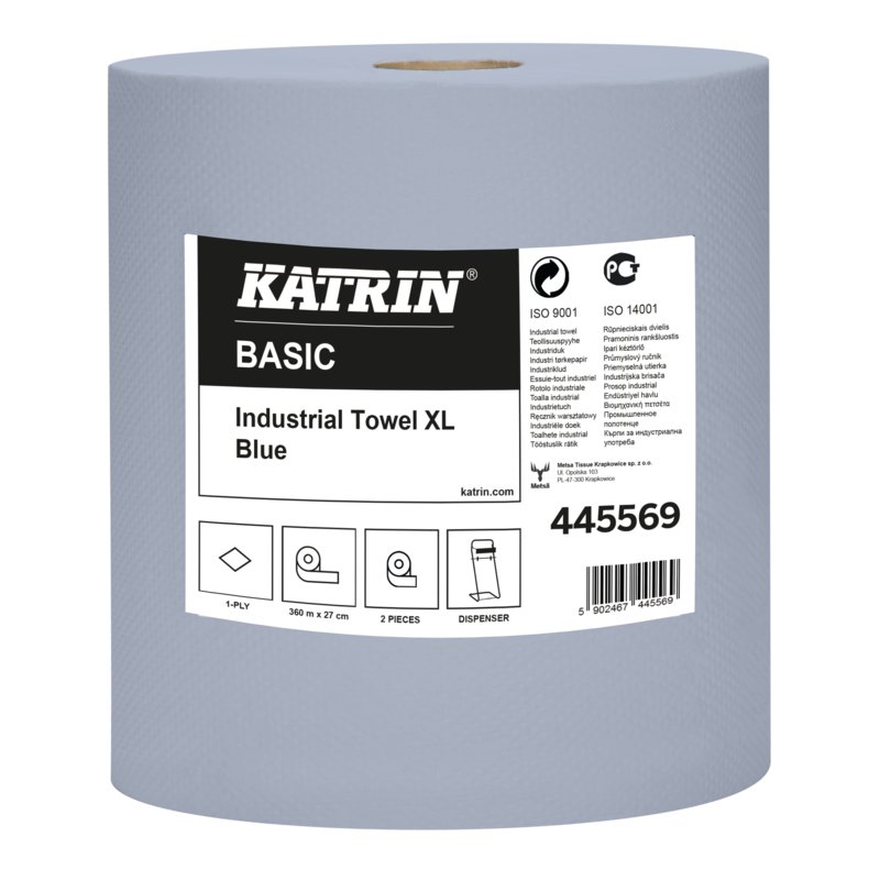 Katrin Basic czyściwo papierowe XL Blue 445569 2 rolki