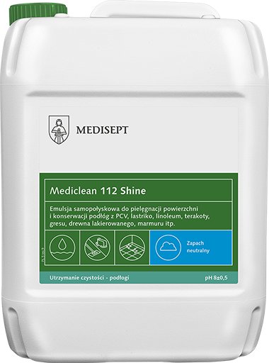 Floor MediSept Shine emulsja do pielęgnacji podłóg 5 litrów