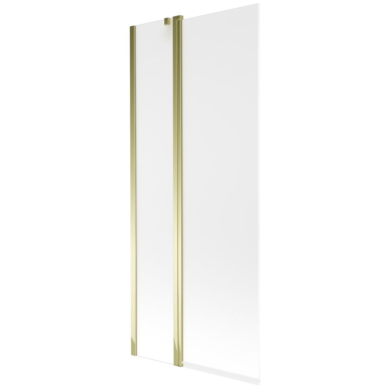 Mexen Flip parawan nawannowy 1-skrzydłowy 80 x 150 cm, szron, złoty