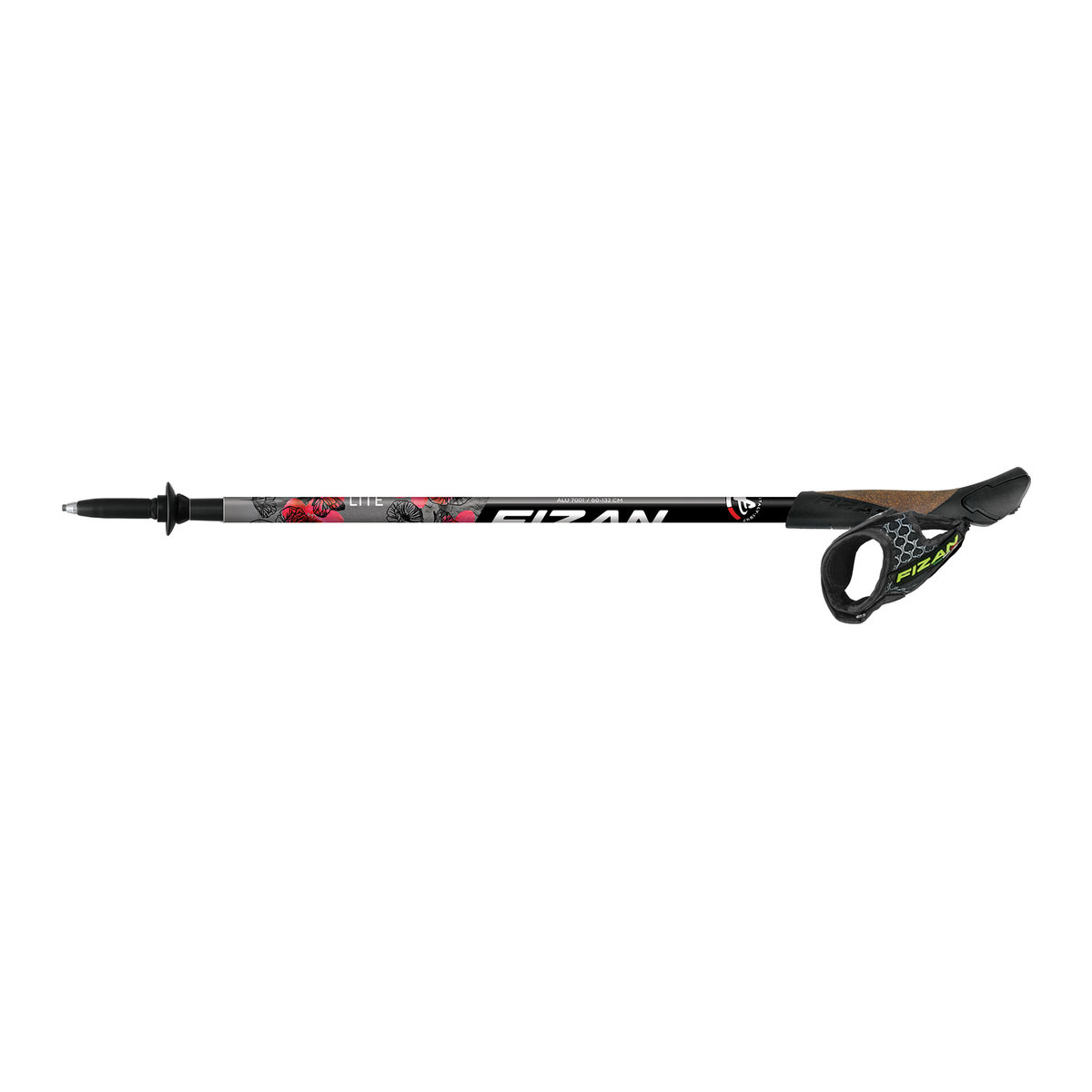 Kije nordic walking Fizan Lite szare S22 7109 97-110 cm