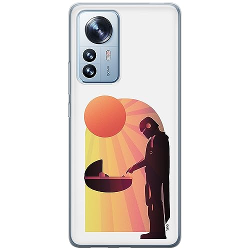 ERT GROUP etui na telefon Xiaomi 12 PRO, case oryginalny i oficjalnie licencjonowany przez Star Wars, wzór Baby Yoda 031, optymalnie dopasowane, plecki z TPU