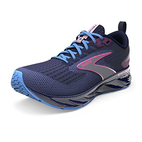 Brooks Damskie tenisówki Levitate 6, Peacoat/Pink Lady/Lilac Rose, 38 EU, Peacoat Pink Lady Lilac Rose, 38 EU