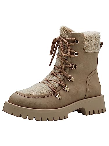 Tamaris Damskie botki 1-1-26288-41, piaskowy, 41 EU