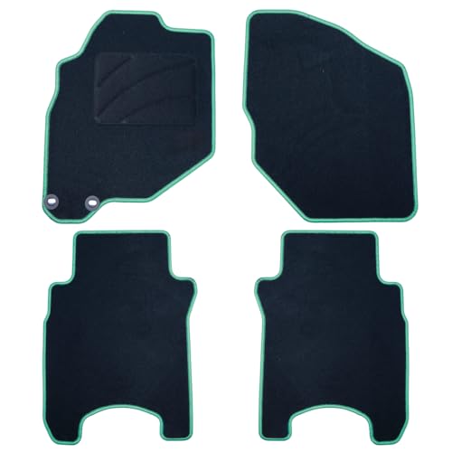 OCC DESIGN Dywan Na zamówienie Honda Jazz (2001-2008) 5Pz Ribete Zielony