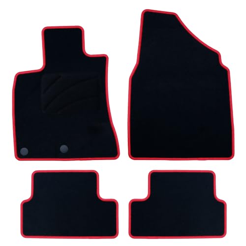OCC DESIGN Dywan Na zamówienie Qashqai (2007-2013) 5PZ Czerwony