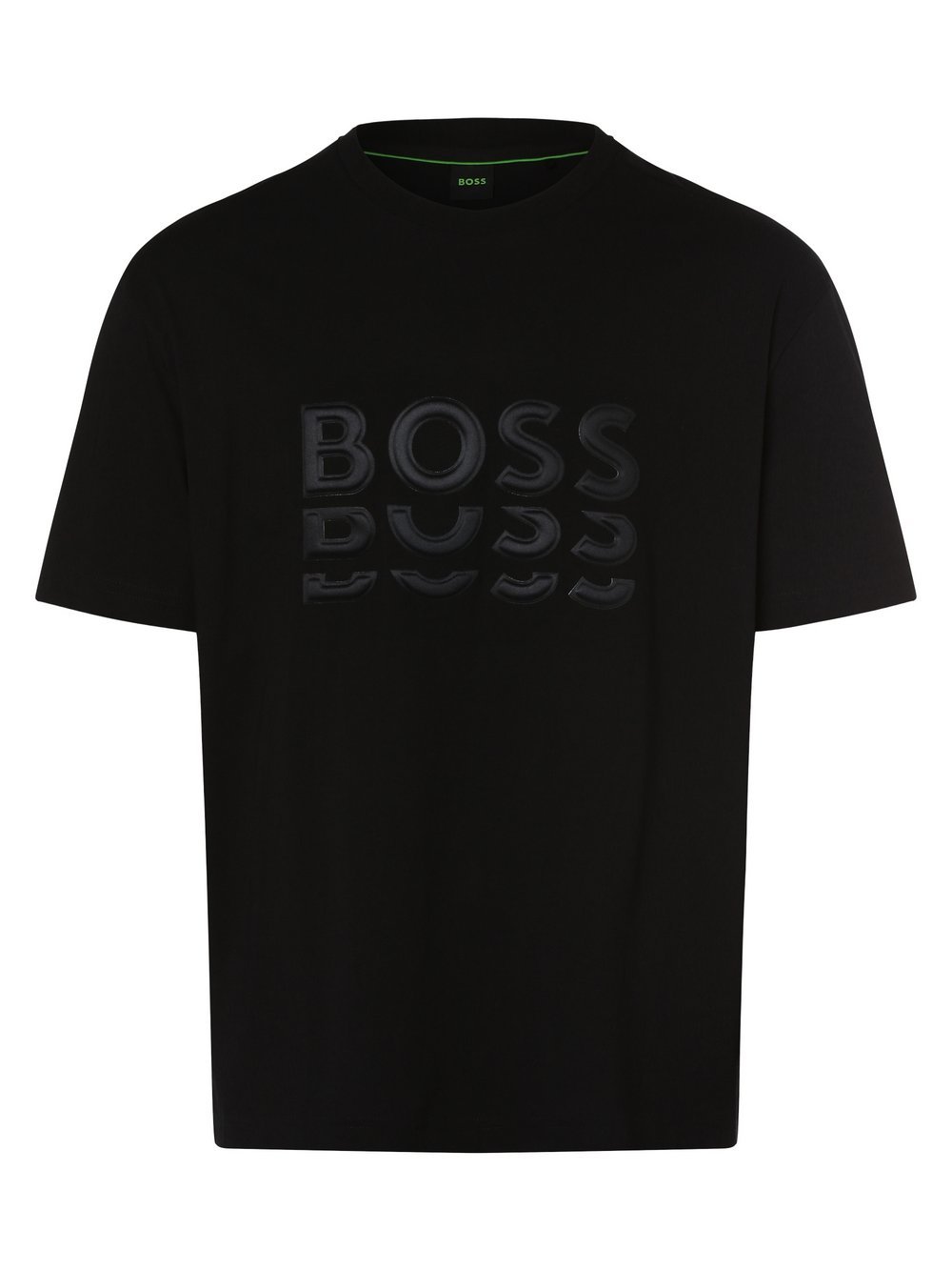 BOSS Green - T-shirt męski  Tee 3, czarny