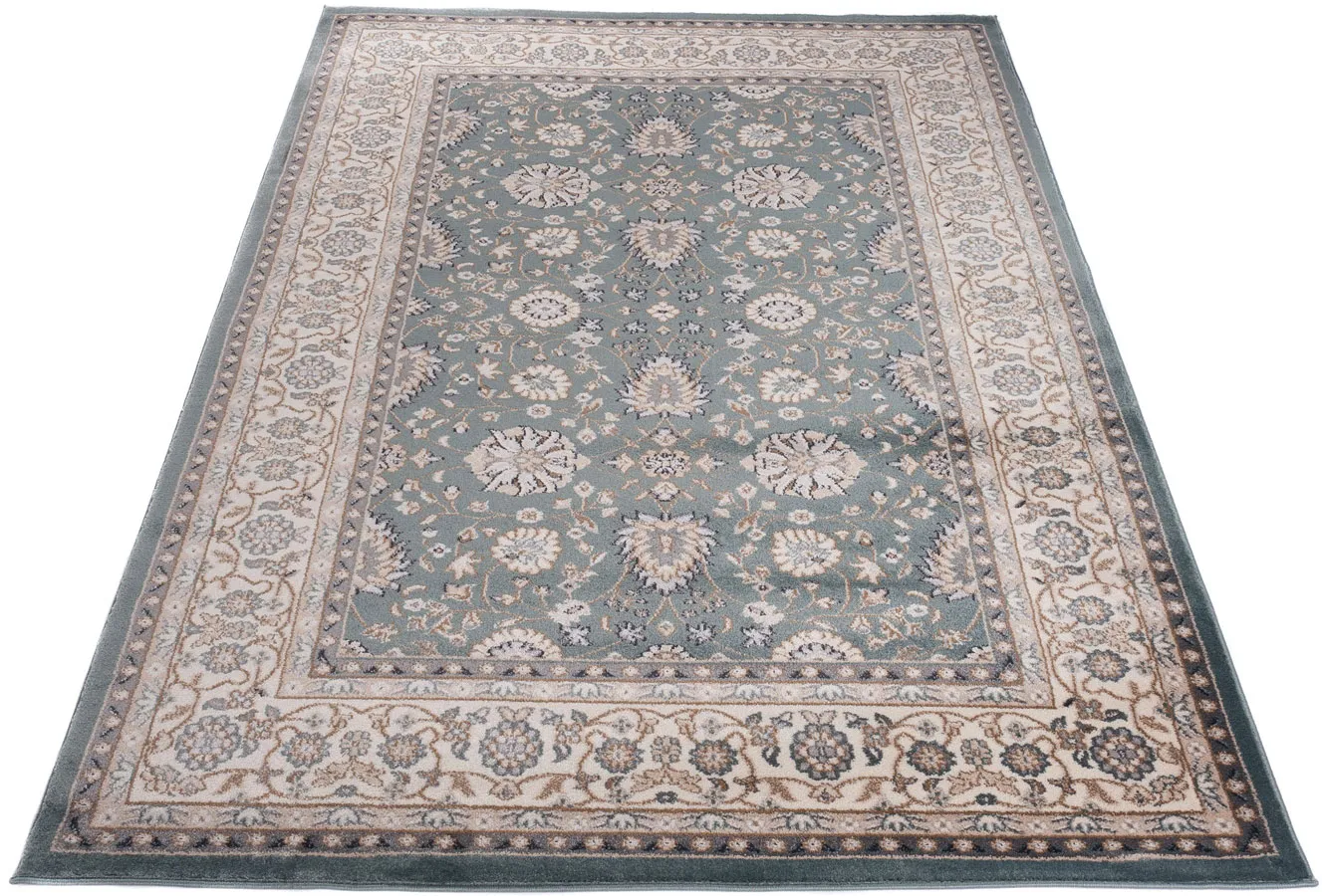 Klasyczny dywan w odcieniach niebieskiego T8-F26