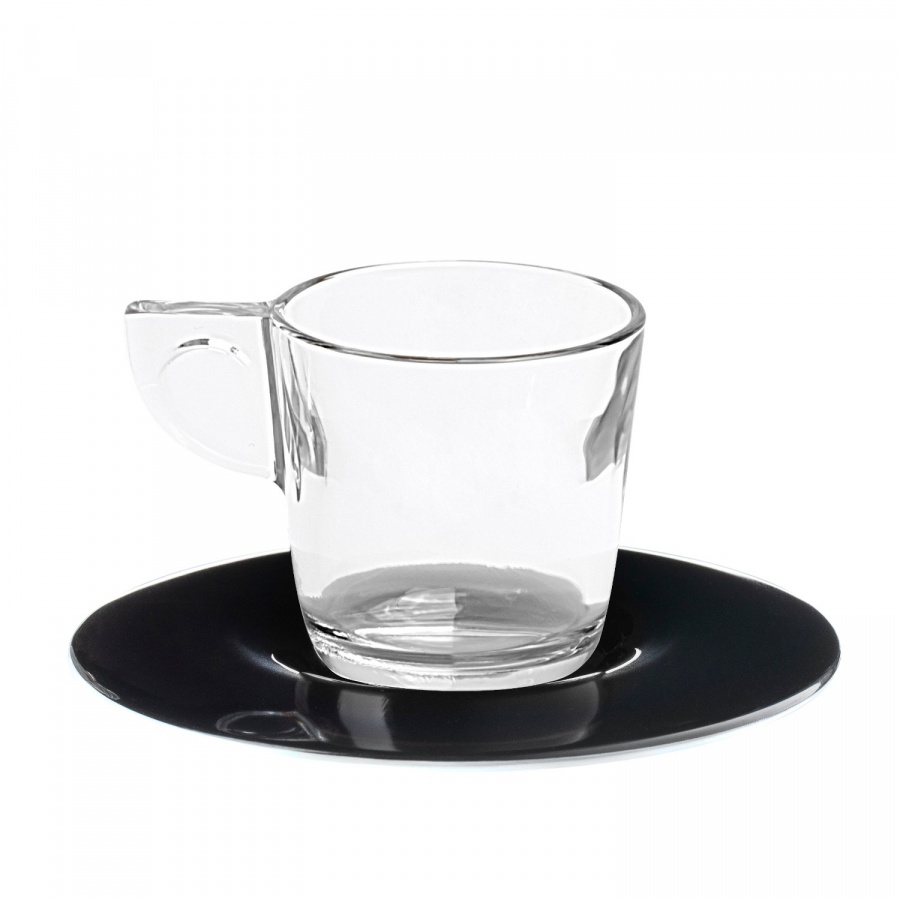 Zestaw 4 filiżanek do kawy czarny kod: OM-M6162NE