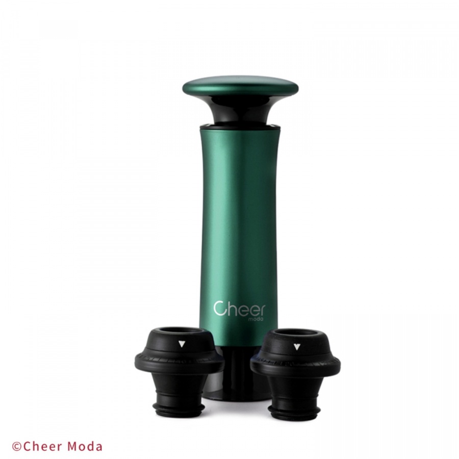 Pompka próżniowa z 4 korkami treeplet zielona kod: CM-00544