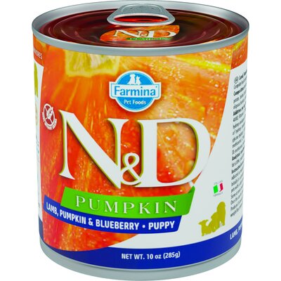 Farmina N&D Pumpkin Puppy lamb & blueberry 285 g
