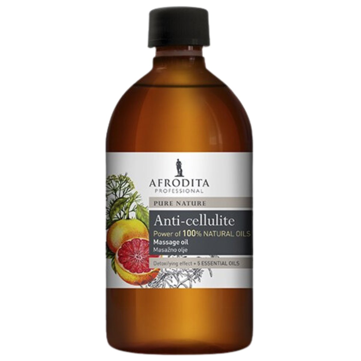 Afrodita, Anti-Cellulite, Antycellulitowy Olejek Do Masażu, 500ml