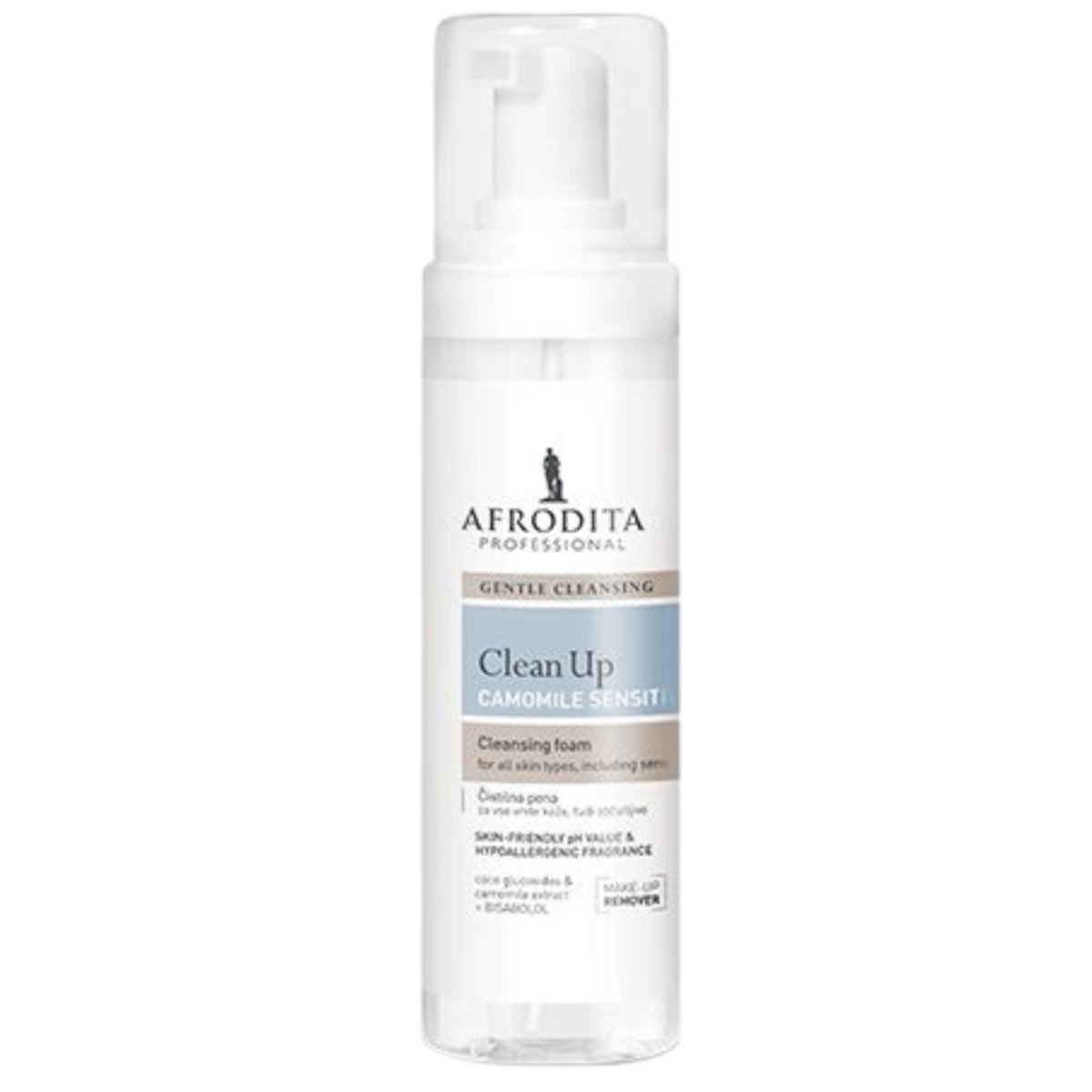 Afrodita, Clean Up Camomile Sensitive, Pianka Oczyszczająca, 200ml