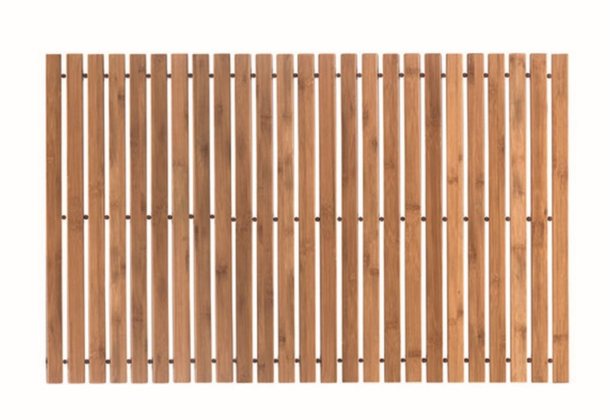 Kleine Wolke Level mata łazienkowa 60x115 cm bambus brązowa 4072202455