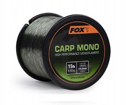 ŻYŁKA KARPIOWA FOX CARP MONO 15 LB 0.33 MM 1000 M