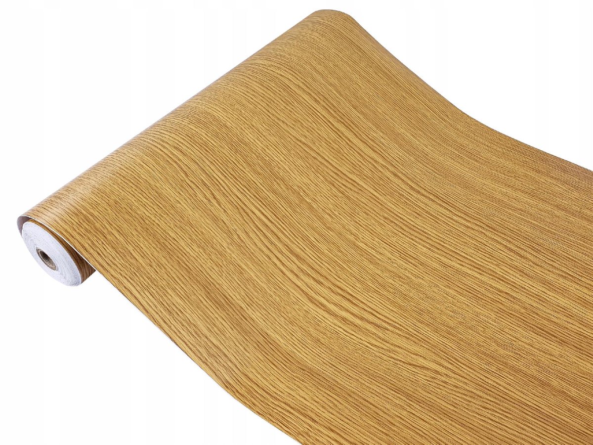 Drewnopodobna Okleina Meblowa Dąb Naturalny Na Meble Blat Regał 45x200