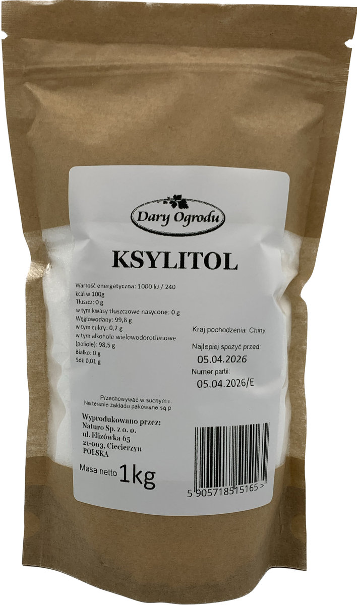 Ksylitol - Cukier brzozowy Czysty słodzik 1kg
