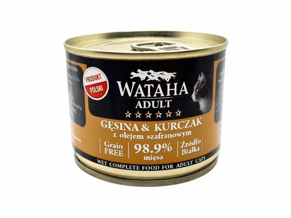 Wataha Hunt Kitten Gęsina Kurczak 200g