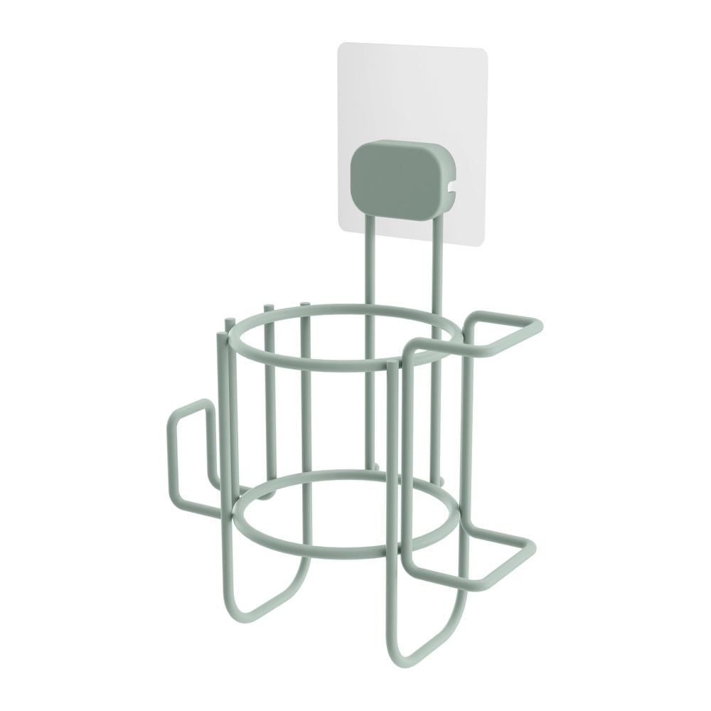 Samoprzylepny metalowy uchwyt na suszarkę do włosów Grena – Compactor