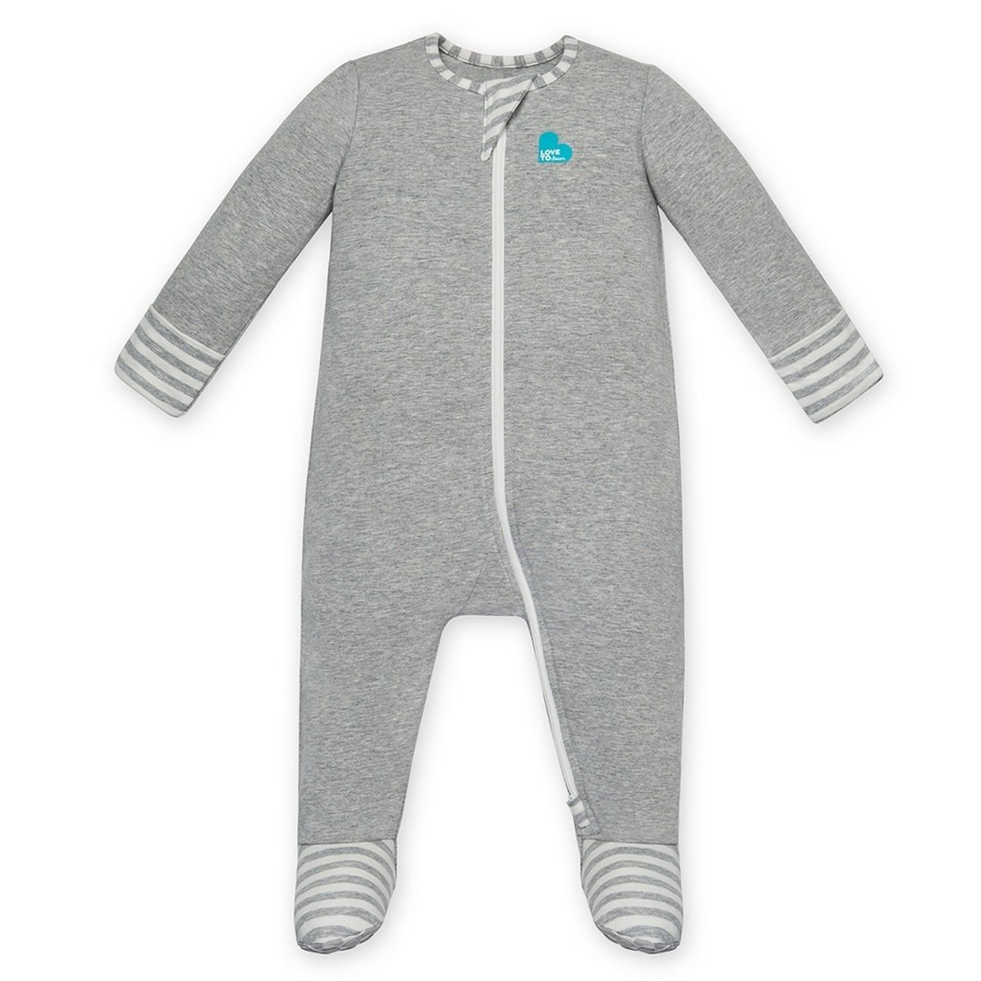 Love To Dream, Śpioszki dziecięce / Pajacyk, szare, 9-12 miesięcy