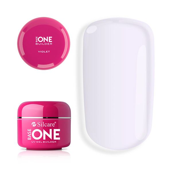 SILCARE Gel Base On żel budujący Violet 30g